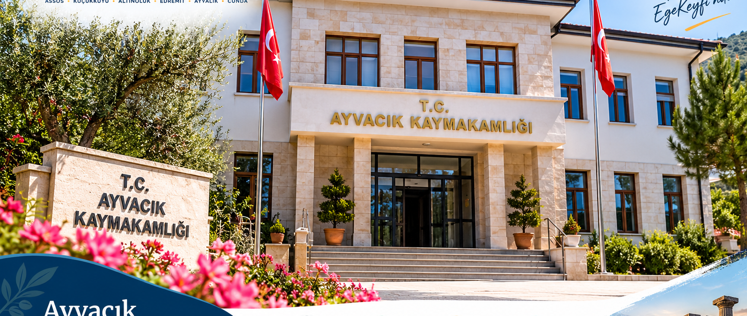 Ayvacık Kaymakamlığı hizmet binası Çanakkale Ayvacık