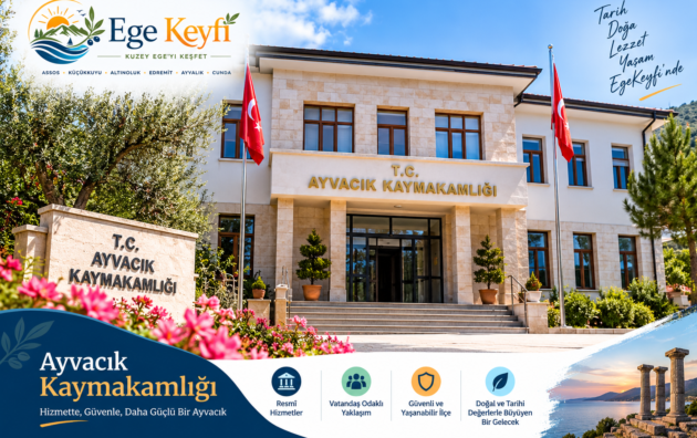 Ayvacık Kaymakamlığı hizmet binası Çanakkale Ayvacık